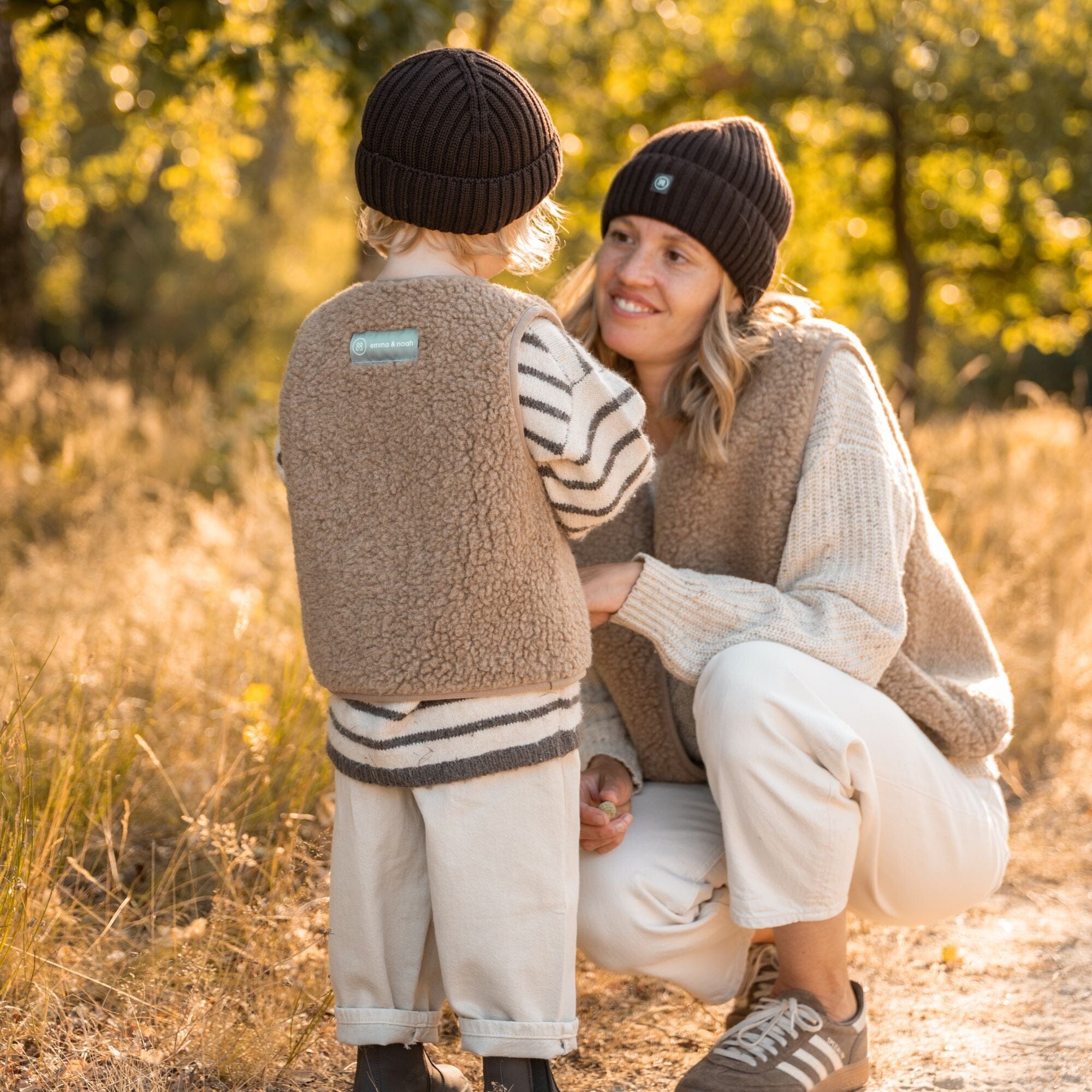 Merino Weste Erwachsene | Essential Taupe