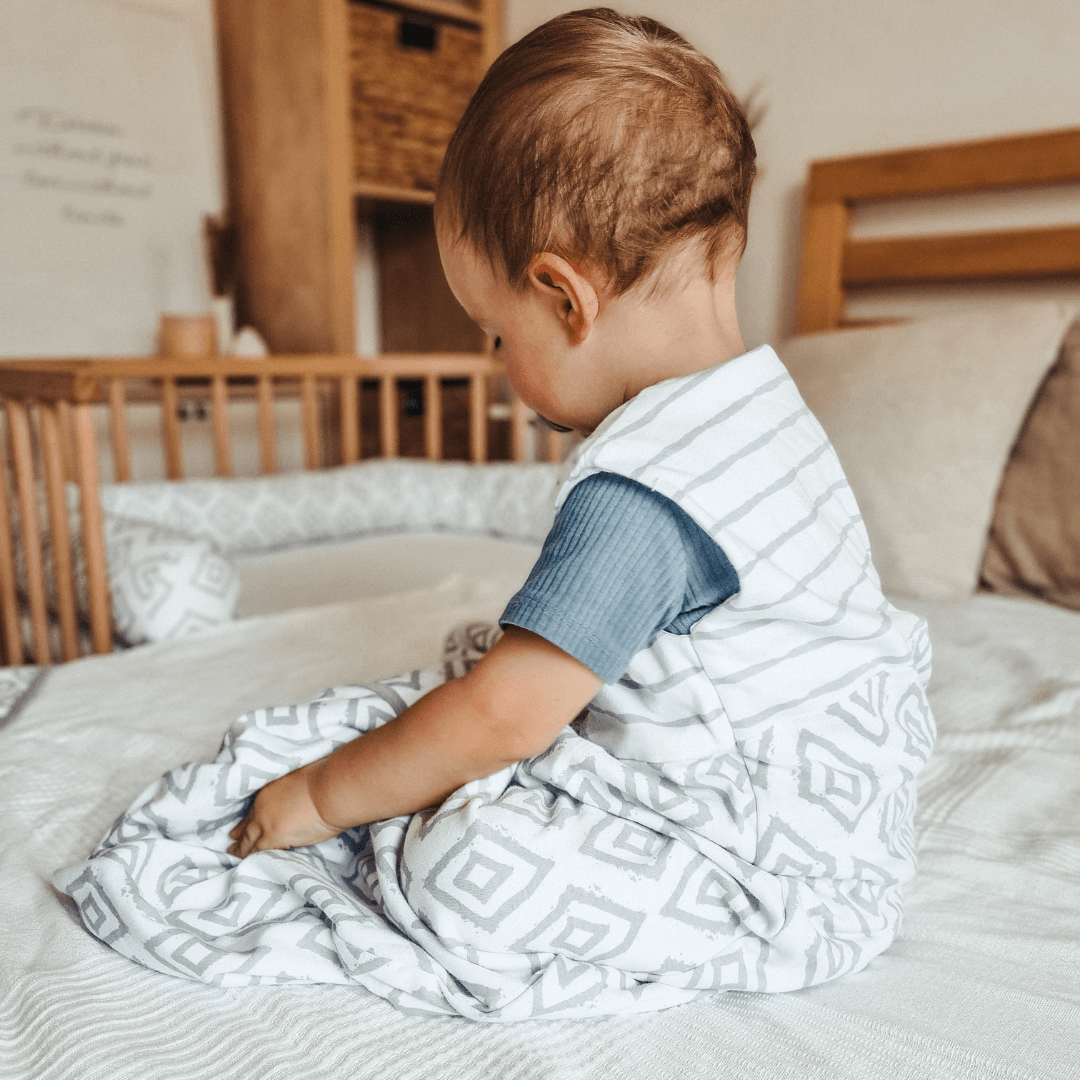 Schlafsack 1.0 TOG | Rauten Grau