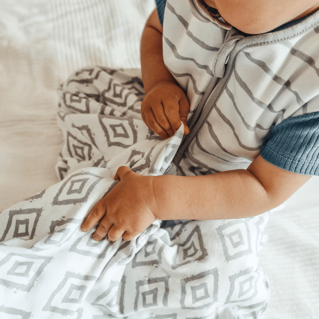 Schlafsack 1.0 TOG | Rauten Grau