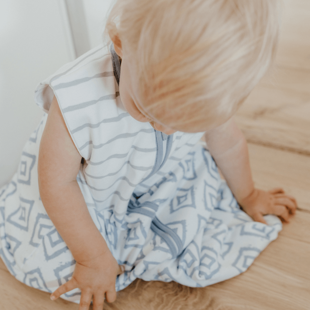 Schlafsack 1.0 TOG | Rauten Blau