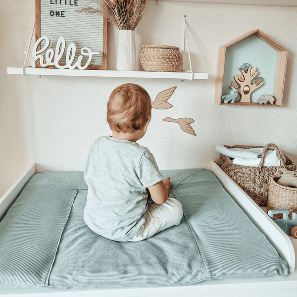 Wickelauflagenbezug 85x75 | Essential Mint