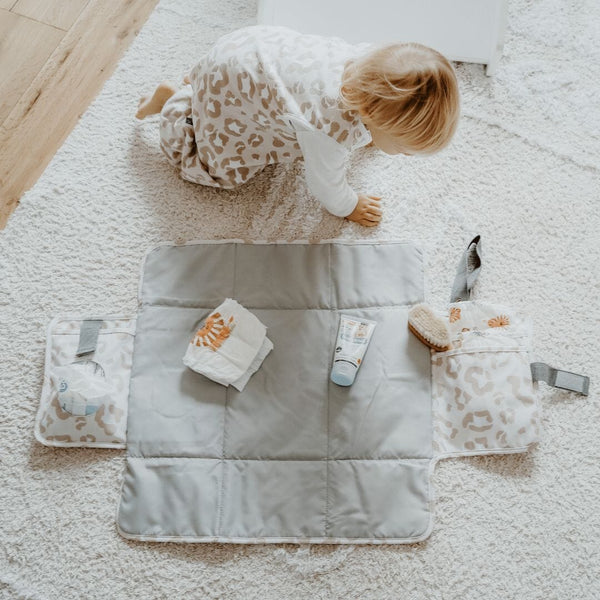 Wickelunterlage | Leo Beige