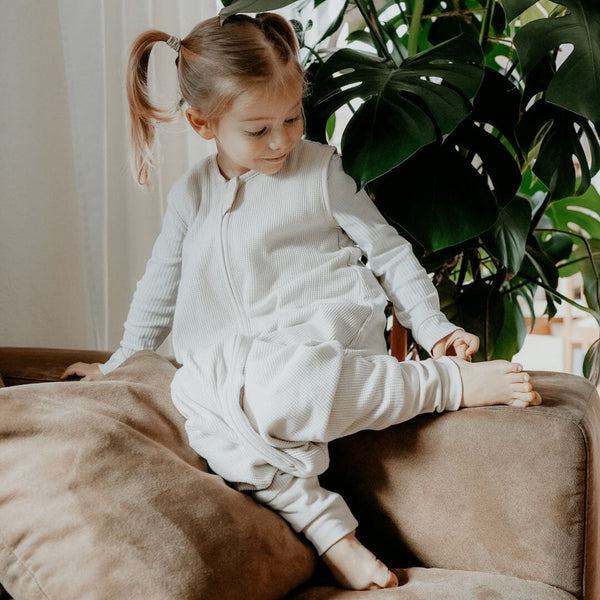 Schlafsack mit Füßen 1.0 TOG | Essential Beige