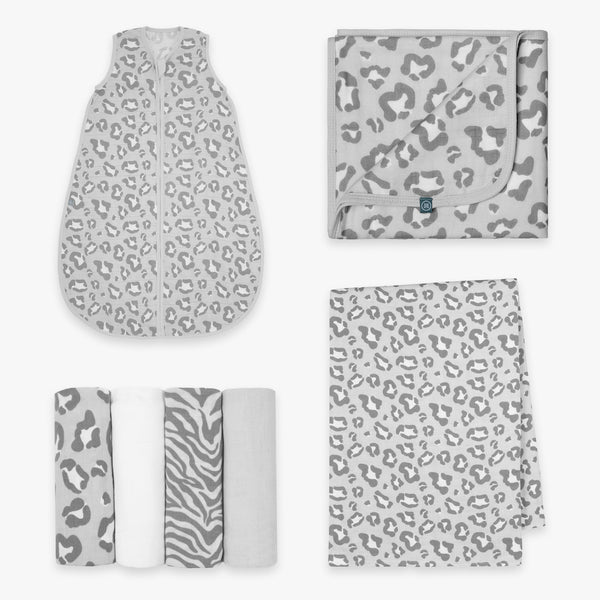 Willkommens Bundle | Schlafsack 0.5 TOG | Leo Grau