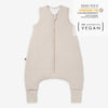 emma & noah - Schlafsack mit Füßen 2.5 TOG | Essential Beige