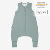 emma & noah - Schlafsack mit Füßen 2.5 TOG | Essential Mint