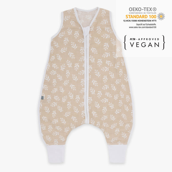 Schlafsack mit Füßen 0.5 TOG | Floral Sand