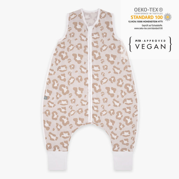 Schlafsack mit Füßen 0.5 TOG | Leo Beige