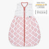 emma & noah - Schlafsack 1.0 TOG | Rauten Rosa