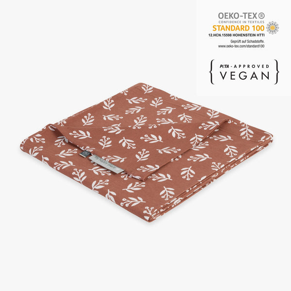 Stillkissenbezug | Floral Mocca