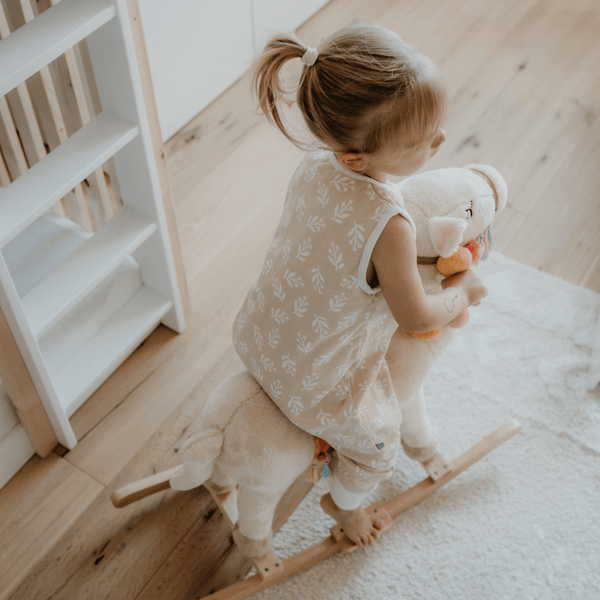 Willkommens Bundle  | Schlafsack mit Füßen 0.5 TOG  | Floral Sand