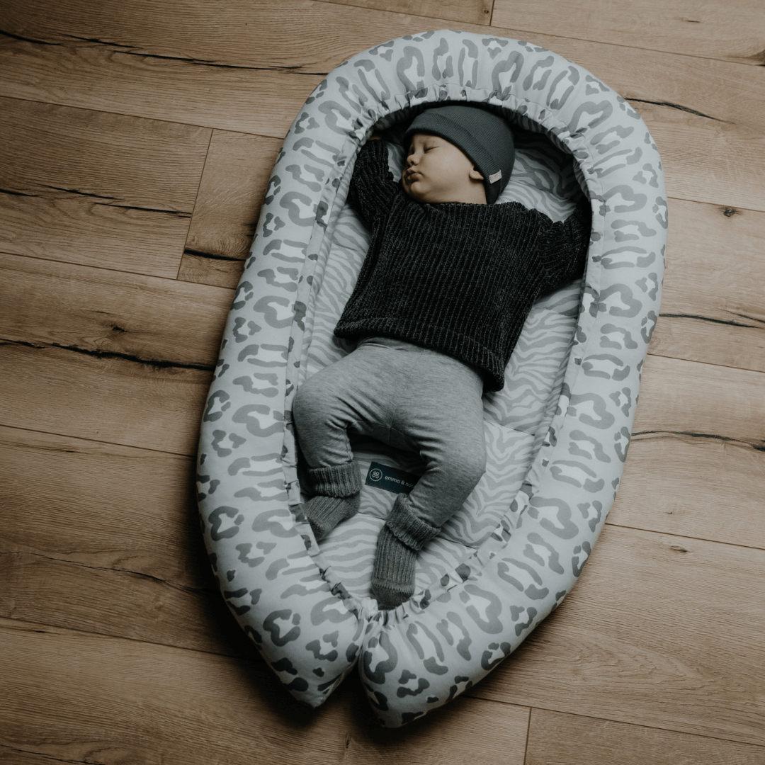 Kuschel Bundle | Schlafsack mit Füßen 2.5 TOG | Leo Grau