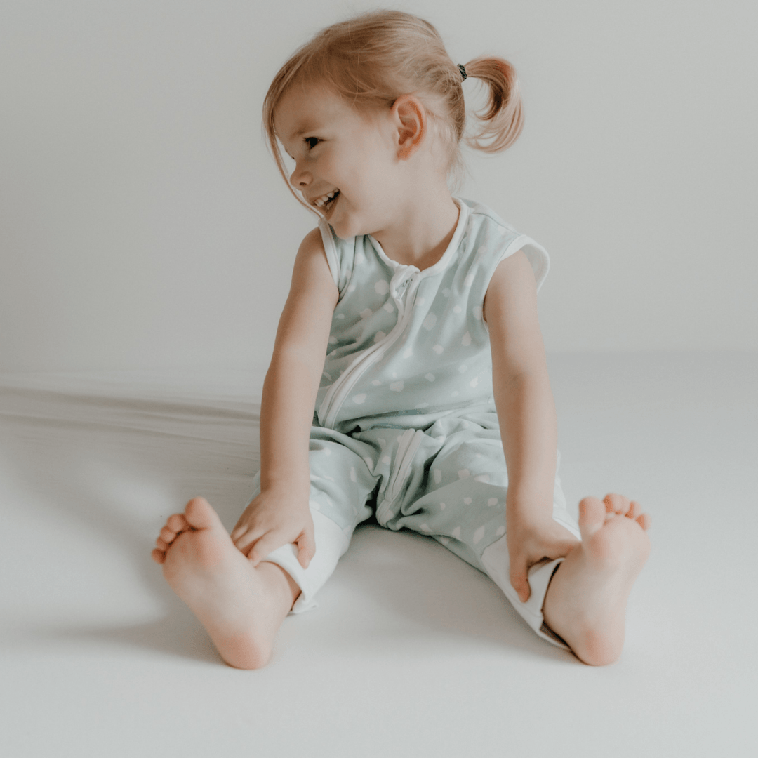 emma und noah schlafsack mit füßen 1.0 tog Schlafsack mit Beinen 1.0 TOG | 100% Bio-Baumwolle